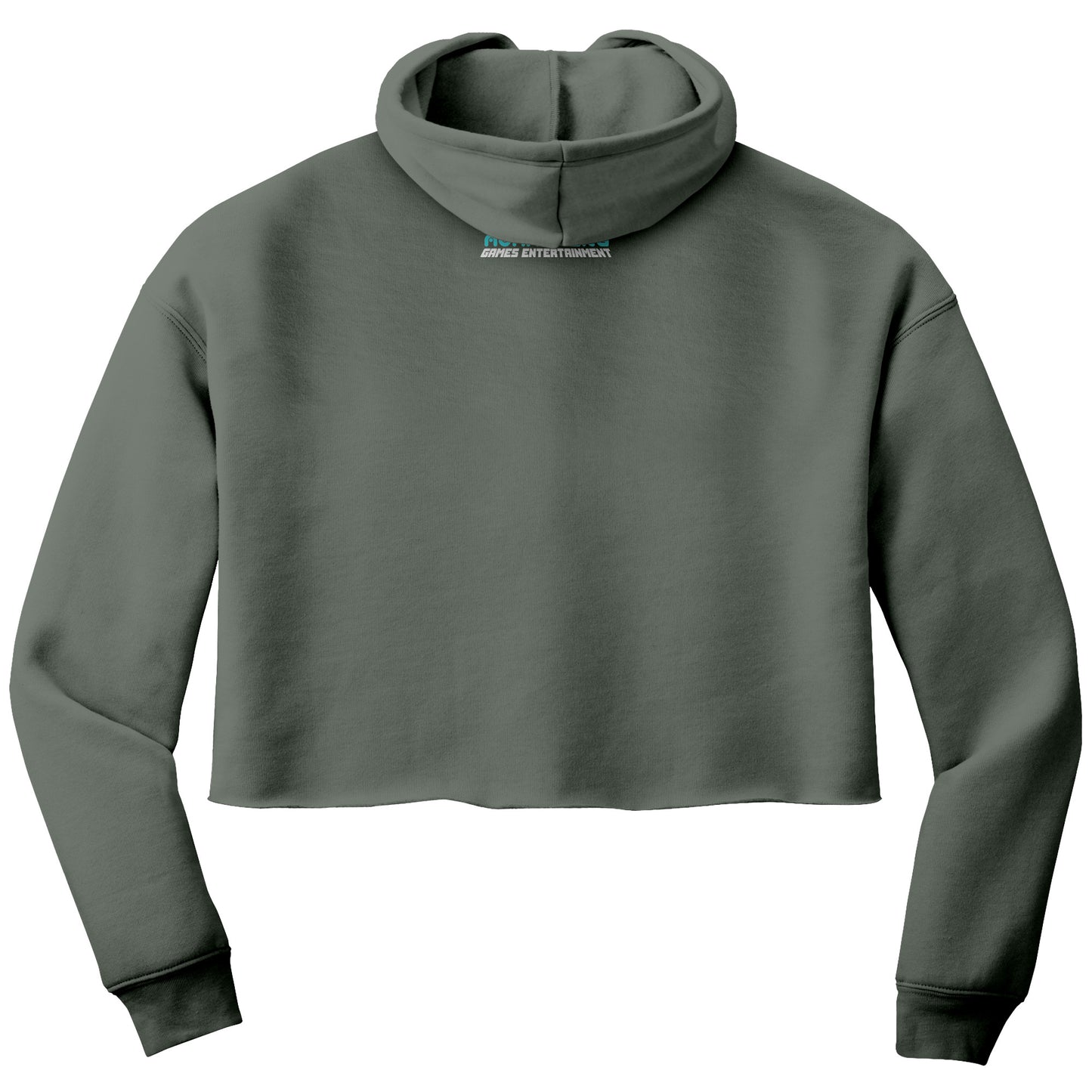 Just Survival The Zombie Awakening Bella Women's Crop Fleece Hoodie