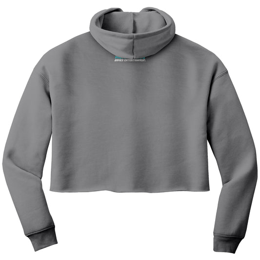 Just Survival The Zombie Awakening Bella Women's Crop Fleece Hoodie