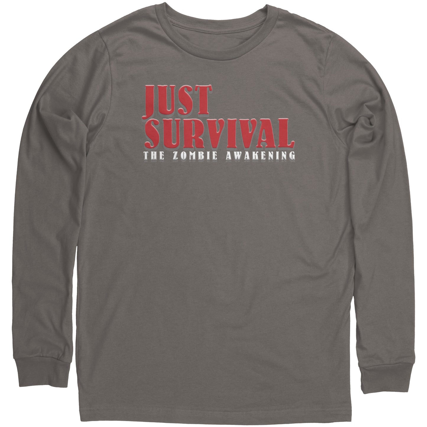 Just Survival The Zombie Awakening Long Sleeve PC Gaming Shirt