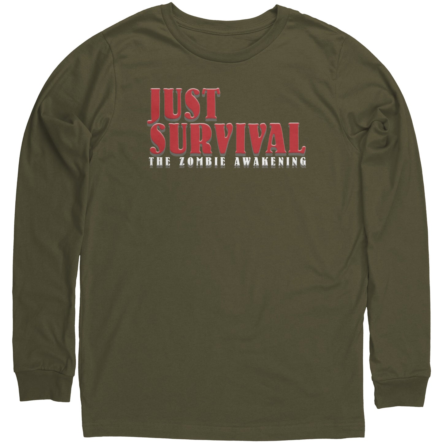 Just Survival The Zombie Awakening Long Sleeve PC Gaming Shirt
