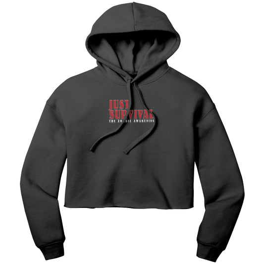 Just Survival The Zombie Awakening Women's Crop Top Fleece Gaming Hoody