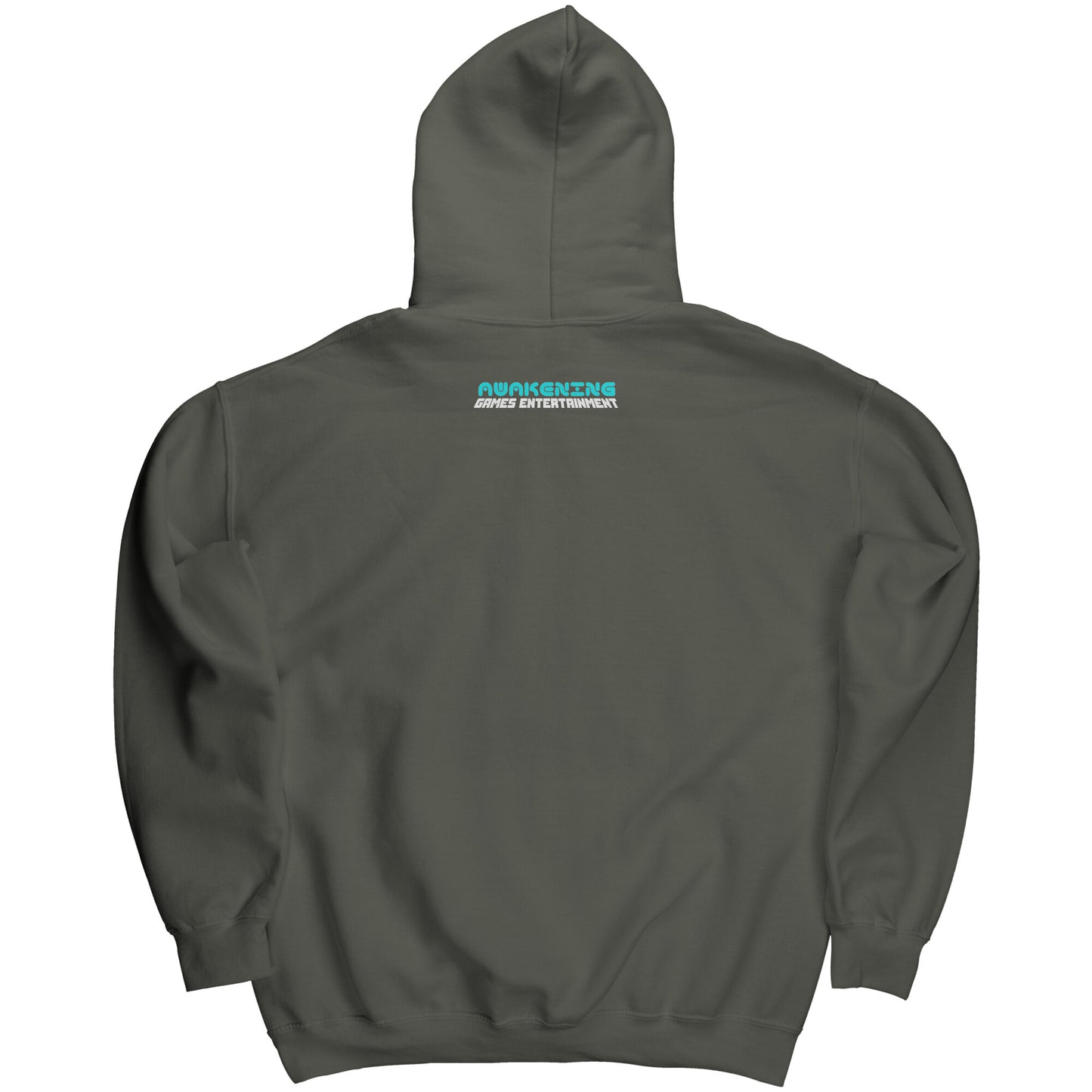 Small Print Classic Just Survival The Zombie Awakening | Awakening Games Entertainment Gaming Apparel Hoody