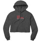 Just Survival The Zombie Awakening Bella Women's Crop Fleece Hoodie