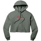 Just Survival The Zombie Awakening Bella Women's Crop Fleece Hoodie