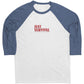 Just Survival The Zombie Awakening Canvas Mens Raglan Long Sleeve Shirt