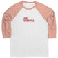 Just Survival The Zombie Awakening Canvas Mens Raglan Long Sleeve Shirt