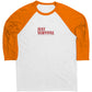 Just Survival The Zombie Awakening Canvas Mens Raglan Long Sleeve Shirt