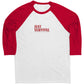 Just Survival The Zombie Awakening Canvas Mens Raglan Long Sleeve Shirt