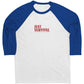 Just Survival The Zombie Awakening Canvas Mens Raglan Long Sleeve Shirt