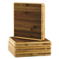 Awakening Games Entertainment Natural Bamboo Table Coasters